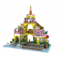 Educational Toys Diamond Building Blocks Bricks Undersea Castle 960pcs Miniature Particles Assembly DIY Model Toy