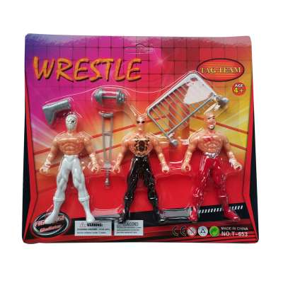 Action Figure Toys WWE Occupation Wrestling Gladiator Characters Style Movable Figures Wrestler Toy Anime For Boys