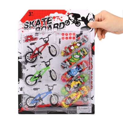 Classical Toys Finger Skateboard Kits with 3pcs BMX and 5pcs skateboard