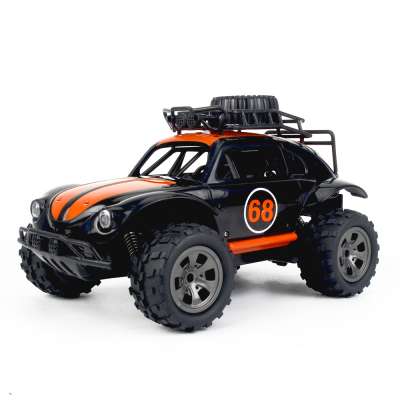 1/18 Electric Remote Control Car 2WD 2.4GHz Wireless RC Short Truck Vehicle Boys Toys RC Car for Children Christmas Gift