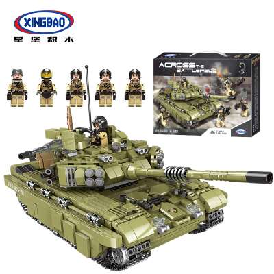 Xingbao Building Blocks 06015 WW2 Army Series Tank Blocks 1386pcs World War 2 Hell Buggy Military Bricks Compatible with Legoed