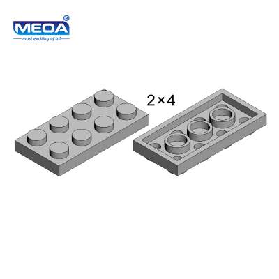 Accept Dropshipping Toys Building Blocks Spare Parts 2X4 Bricks 8 Holes Blocks Parts Accessory Small Particle MOC Creator Bricks