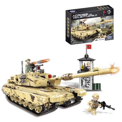 Xingbao 06021 Military Building Blocks Chariot Blocks 99 Tank 1340pcs WW2  Military Tank Brick Assemble Hell Buggy