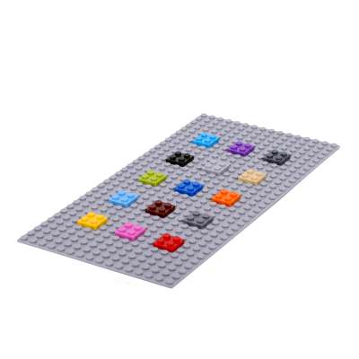 High Quality Building Blocks Spare Parts 2X2 Bricks Multi Color Blocks Parts 4 Dot MOC Creator Assemble Toy for Adult Children