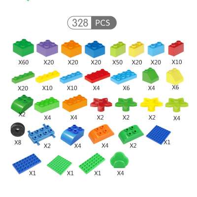 Educational Toys Building Bricks Duplo Blocks 128pcs 228pcs 328pcs